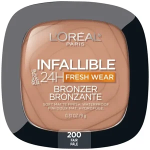 Loreal Infallible Up to 24H Fresh Wear Soft Matte Longwear Bronzer Fair