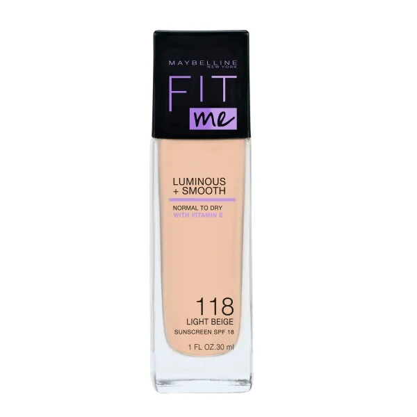 Maybelline Fit Me Foundation 118 Light Beige