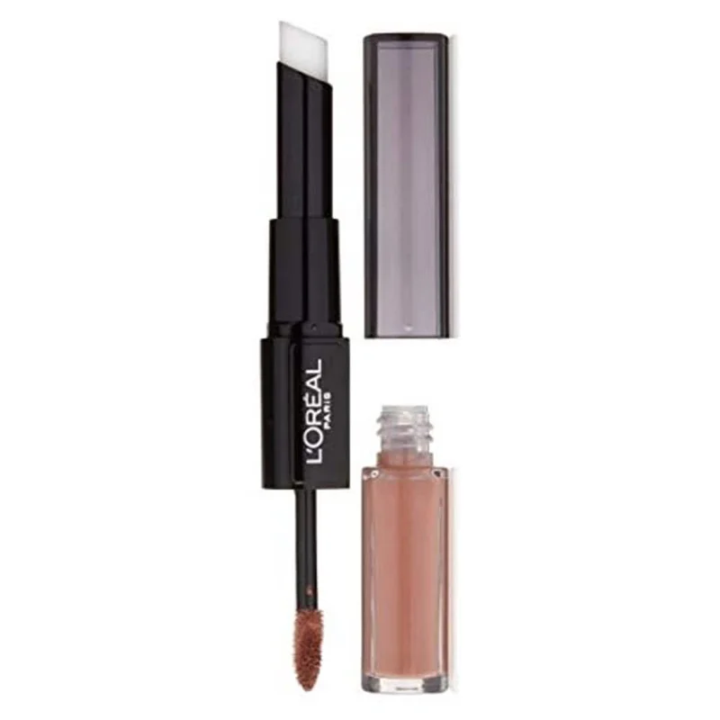 Loreal Infallible 24HR 2 Step Lipstick 119 Never Ending Nutme