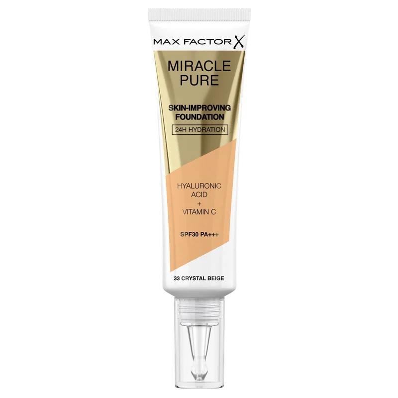 Max Factor Miracle Pure Foundation 33 Crystal Beige - Bild 1