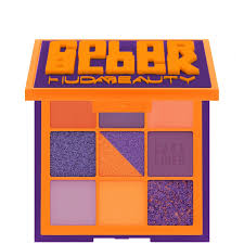 Huda Beauty Color Block Obsessions Palette Orange & 1 Purple